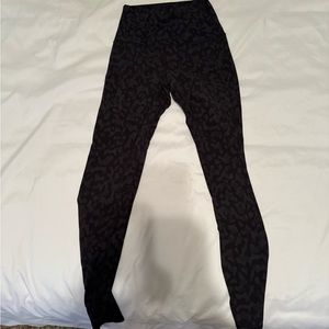 Lululemon 28” Align Leggings Black Camo